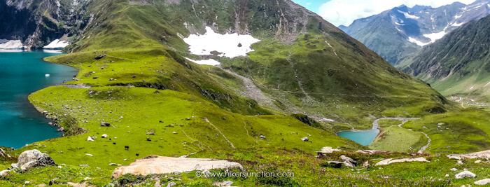 Ratti Gali Lake, Mini Ratti Gali Lake, and Ratti Gali Base Camp